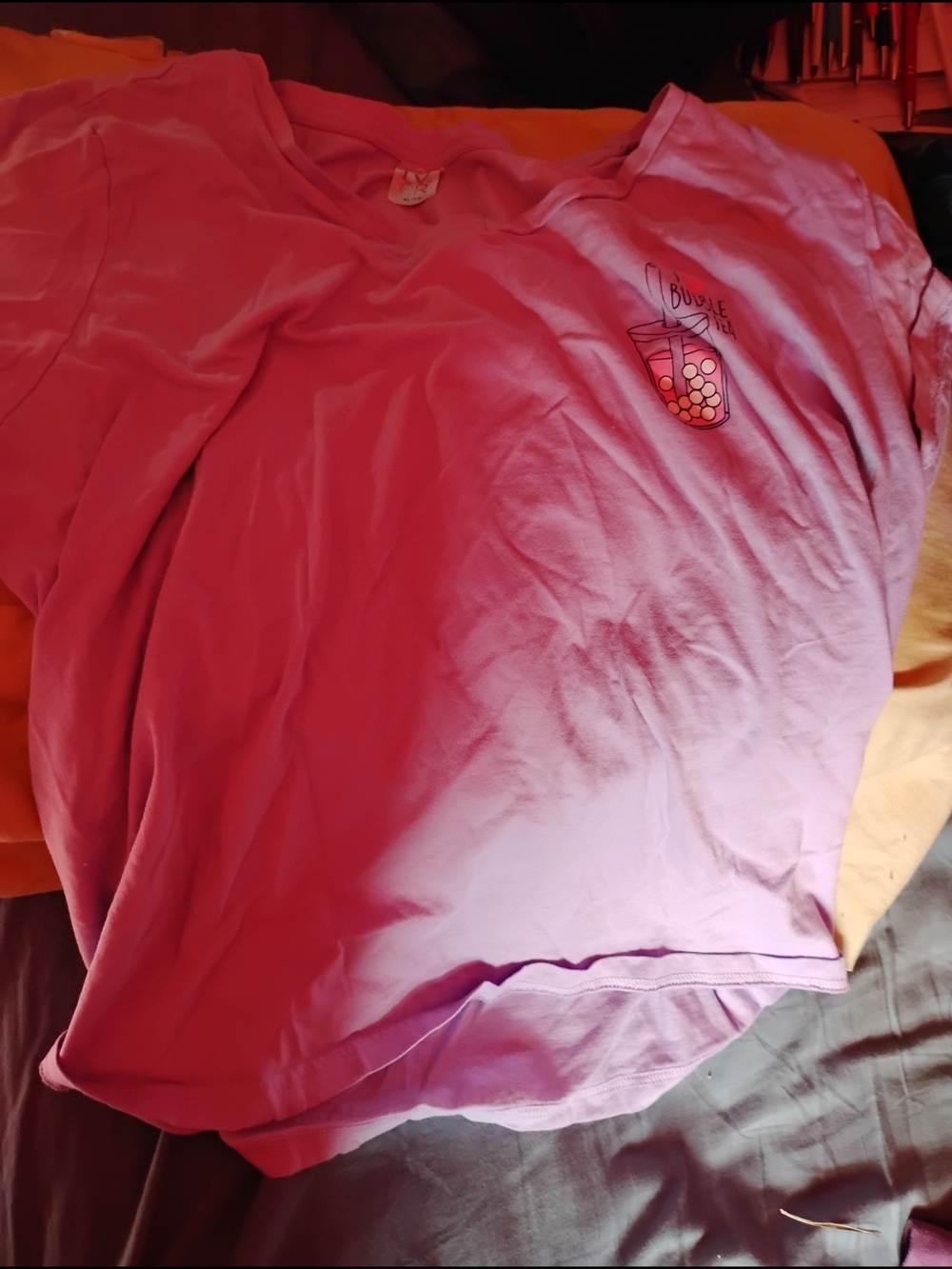 LVER Pink Logo graphic  T-Shirt